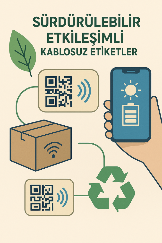 Sürdürülebilir Etkileşimli Kablosuz Etiketler