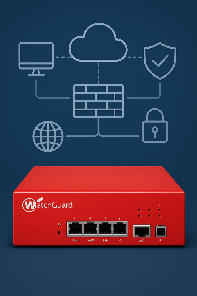 🧱 WatchGuard Firewall: Kurulum Adımları ve Temel Özellikler
