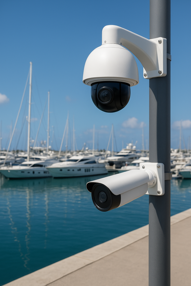 Yat, Tekne, Marina ve Liman CCTV Kamera Sistemleri: Güvenliğinizi Denizde de Garantileyin