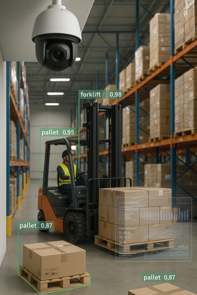 Kargo & Lojistik Depolarında Yük Takibi için AI Kamera Sistemleri
