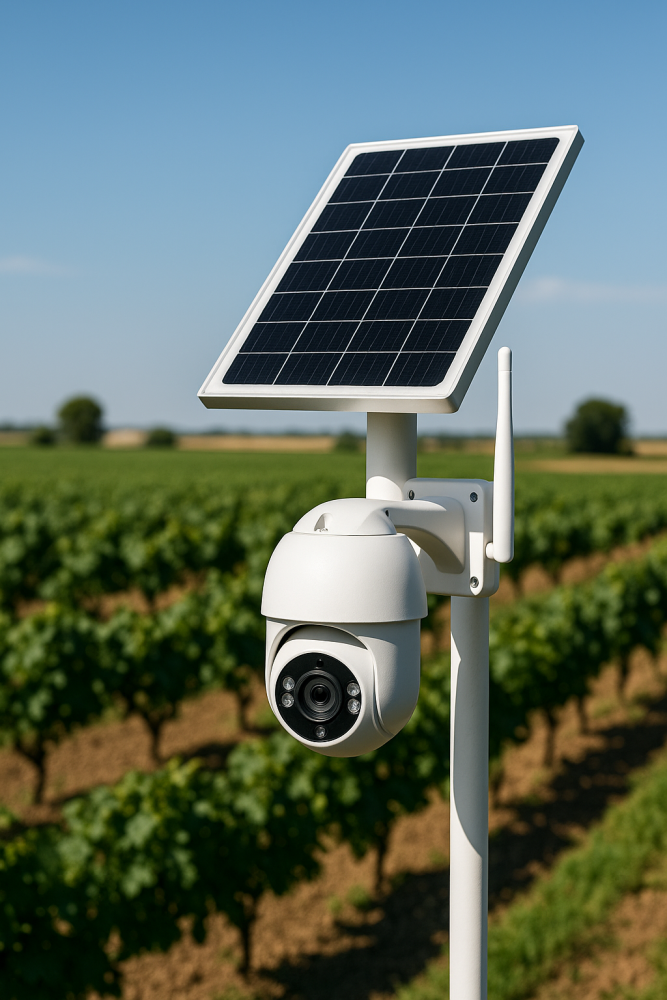 Tarım Alanlarında LTE / Solar Kameralar ile Uzaktan Güvenlik