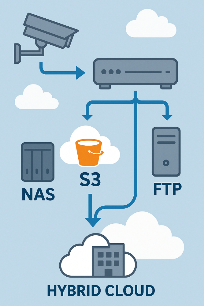 Microsoft Azure – AWS – Google Cloud ile Kamera Yedekleme Modelleri