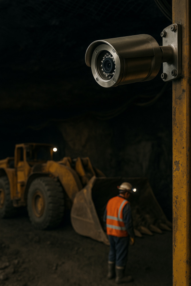 🏭 Maden Ocaklarında Güvenlik Kamerası Kullanımı